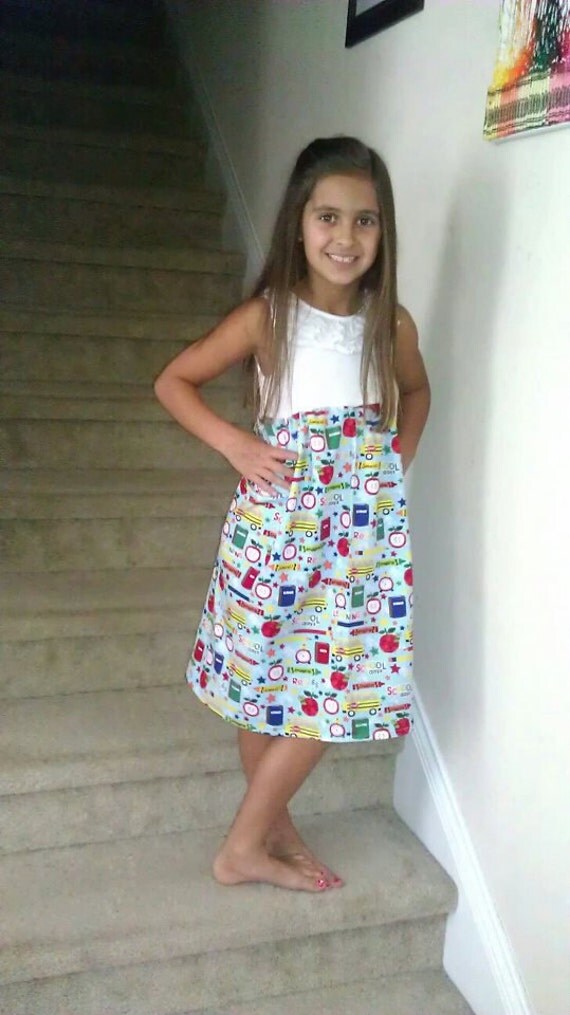 Tank Top dress Tank Dress handmade dress back by BabyBirdsCloset