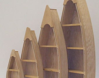 5 foot row boat bookcase Custom Handmade Wood Boat Shelves/Shelf skiff canoe rowboat bookcase man cave wooden boat shelf DIY baby nursery