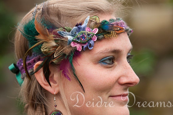 Pagan Flower Headdress 5