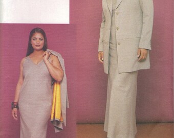 Vogue Sewing Pattern 7257 - Misses' Jacket & Dress (A-C or G-J)
