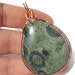 Kambaba Jasper Earthy Pendant, Copper Wire Wrapped