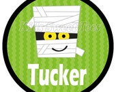 Halloween mummy- personalized - digital image - Halloween - Fall - Autumn Il_170x135