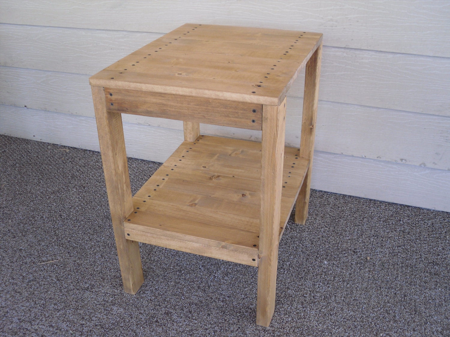 DIY PLANS to make End Table Set Indoor/Outdoor by wingstoshop