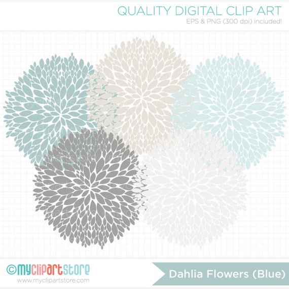 clip art dahlia flowers - photo #23