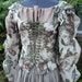 Women's Renaissance Costume- Bodice, sleeves, chemise and skirt Size Small