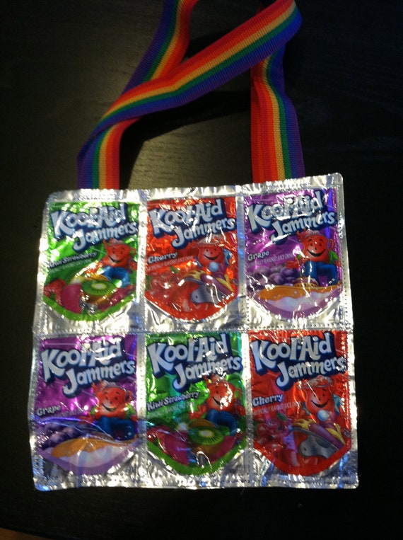 KoolAid Jammer Capri Sun SMALL Tote Bag