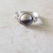 Terra Rosa Jasper Wire Wrapped Ring, Sterling Silver Filled, Custom Size