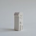 Reserved for Chiayen- Juliet's House Verona Italy -Abstract Romantic Miniature House Sculpture Unglazed Porcelain Wedding favor