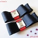 Baby Girl Hair Bow Clips, 4th of July Hair Bow Set, Pigtail Hair Bow Set for Baby, Toddlers and Girls