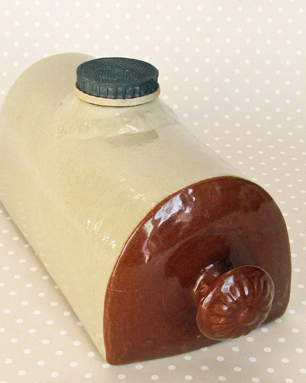 Vintage Stoneware Hot Water Bottle Bed Warmer By Lovatts