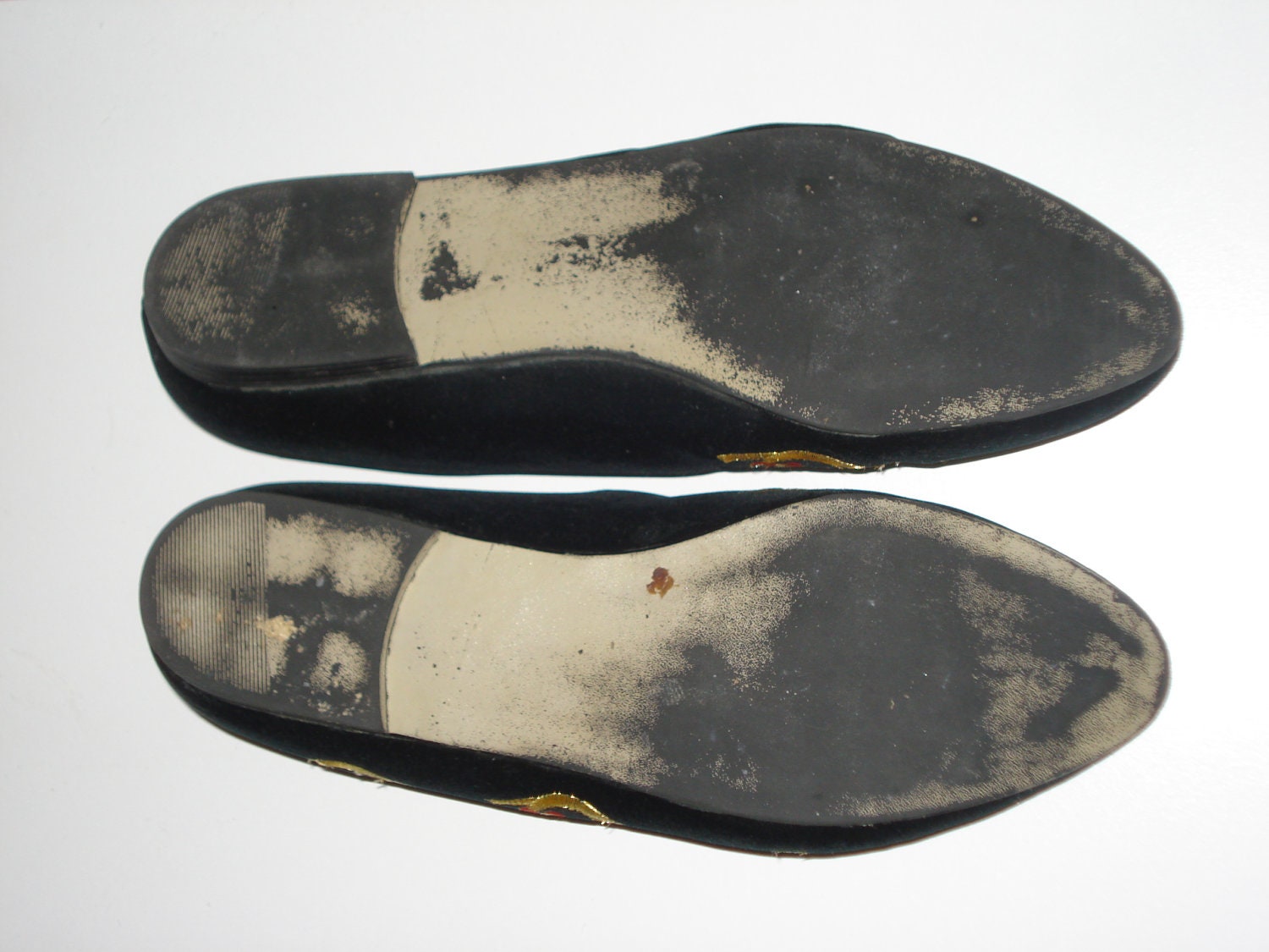 velvet christmas flats