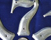 One Vintage Three-Inch Aluminum Number Seven SHIPPING INCLUDED
