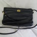 Designer Etienne Aigner Navy Blue Leather Bag