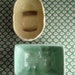 Vintage Art Deco Planters, Set of Two