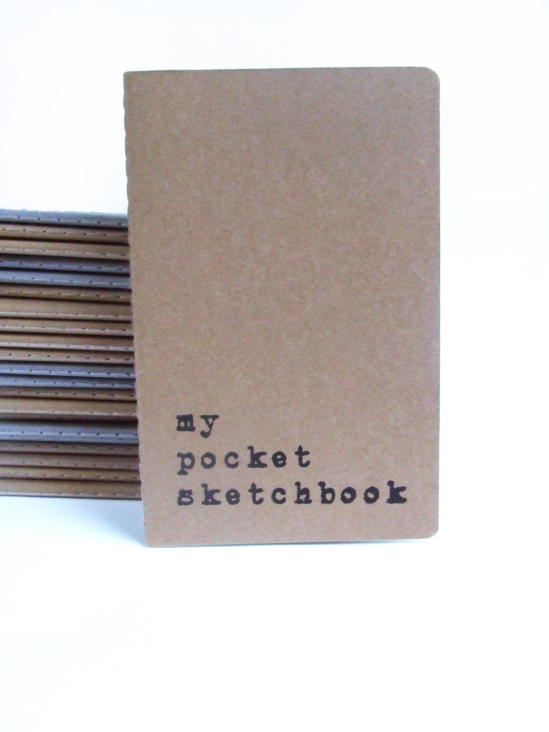 screen printed notebooks