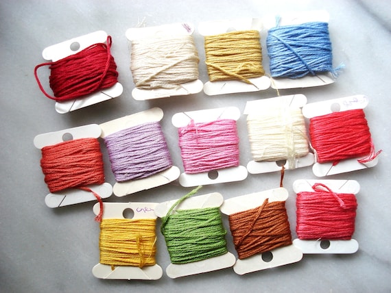 Embroidery floss thread cards by bigcitybuttons on etsy Embroidery floss thread cards by bigcitybuttons on etsy