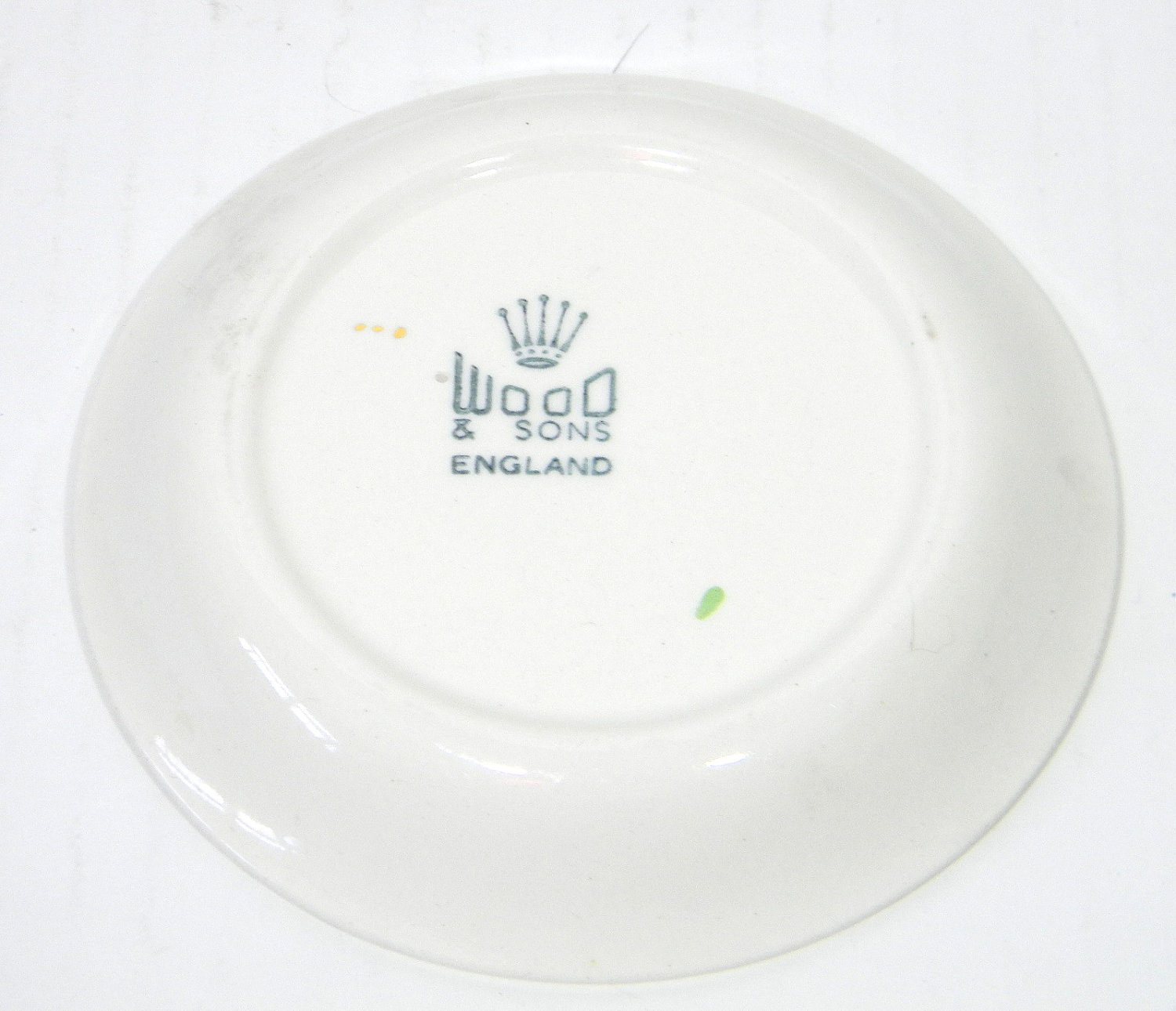 50s Wood & Sons Plate. Made in England. Decorative plate.