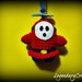 Crochet Mario fly guy ornament