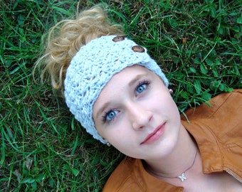 Instant Download - CROCHET HEADBAND PATTERN Jane's Tangled Headwrap