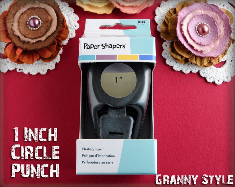 Paper Punch 1 Inch Circle Paper Punch by Paper Shapers