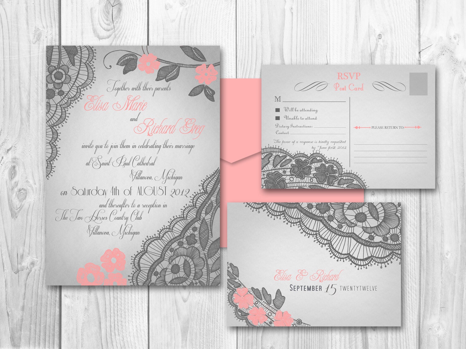 Etsy Invitations Template 2