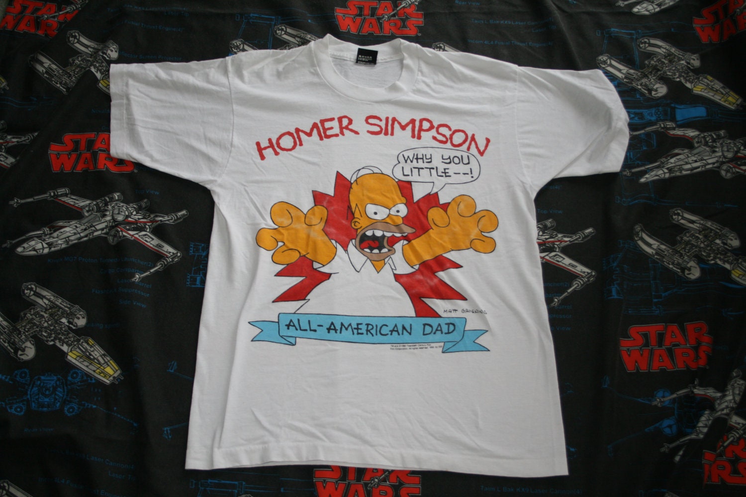 vintage simpsons shirt