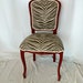 French Louis Industrial Accent Chair: Renee