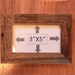 Handmade Barnwood Picture Frame, 3" X 5"