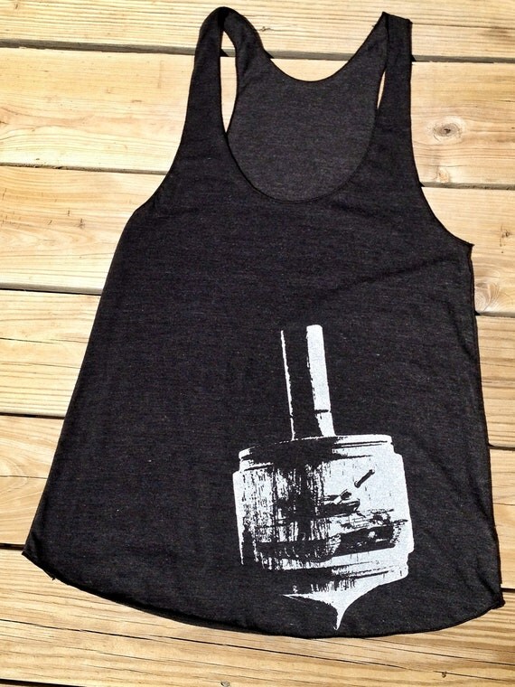 Items similar to Literal Tank Top Screen Printed on to an American ...