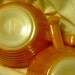 Fire King Lusterware Soup Bowls SET of FOUR Shiny GREAT