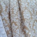 Personalized Minky Baby Blanket with Designer Tan Damask, Girls or Boys, 29" x 35", Custom Embroidered