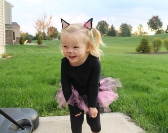 Toddler and Infant Cat Costume- Toddler Costume- Infant Halloween Costume- Newborn Costume- Girls Costume- Hello Kitty