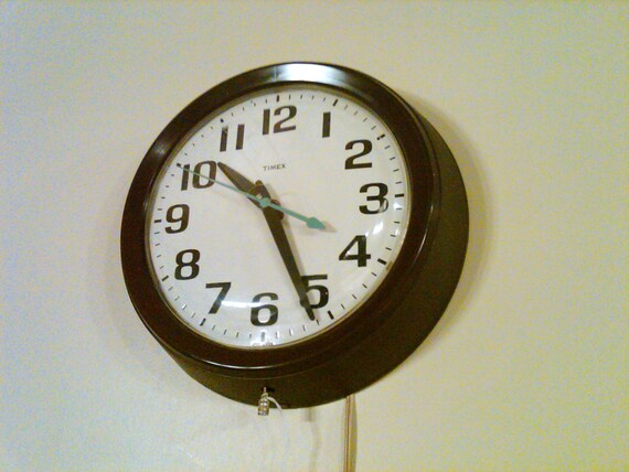 timex wall clock