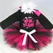 SALE Baby Girl New Year Outfit Babys New Year Tutu Set