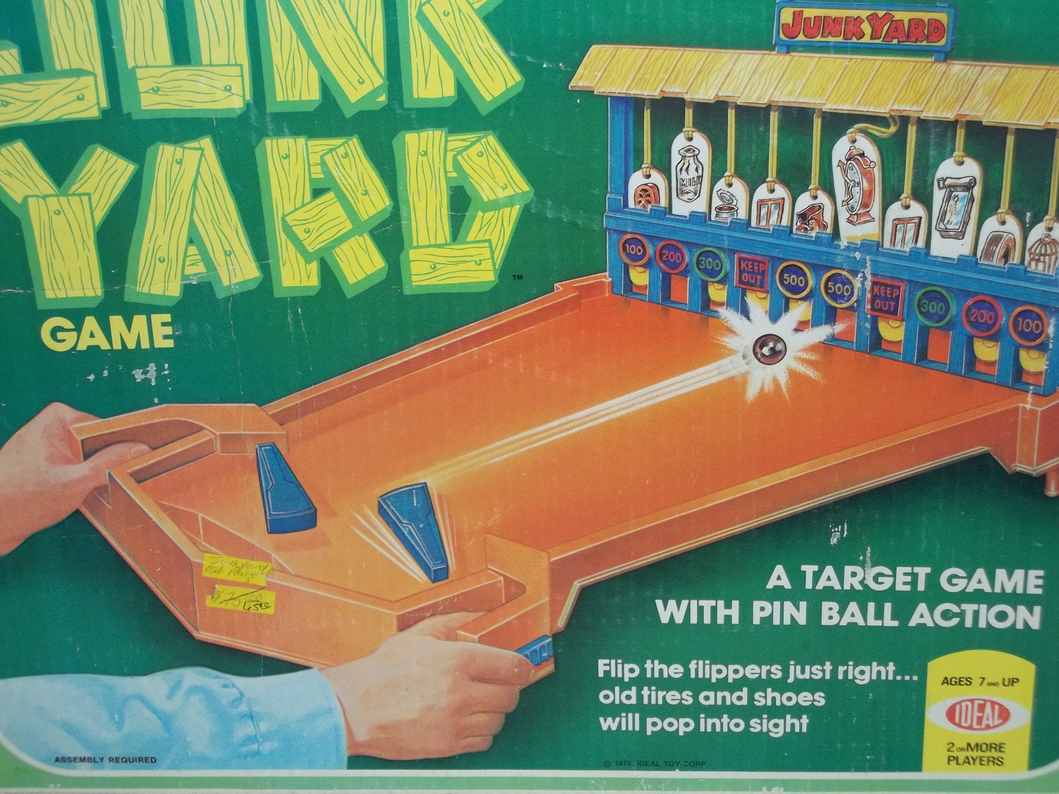 Junk Yard Table Top Pinball Game No by BackBuyPopularDemand