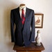 Vintage CHRISTIAN DIOR Mens Suit Jacket / Sport Coat / Blazer By Christian Dior Monsieur for The Jones Store Co. - Size 46 (XL)