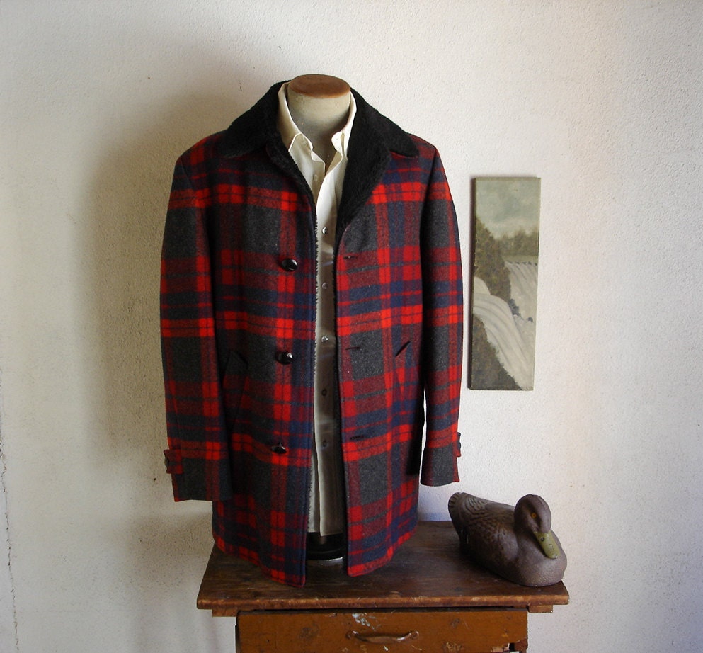 pendleton red plaid jacket