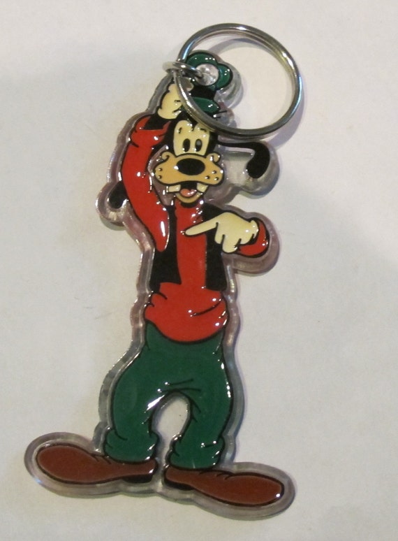 Vintage disney keychain goofy