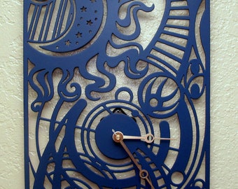 Dr Who Tardis Clock