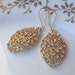 Edwardian Style Gold Tone Filigree Wedding Earrings. Solid Allergy Free 9K Shepherd Hooks. Champagne Coloured Crystals.