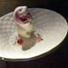 Vintage Avon, Jewelry Dish, Trinket Bowl, Bunny, Rabbit, Pink, White, Flowers