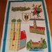 Vintage MUNICH GERMANY Linen Tea Towel