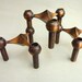 BMF Nagel 70's stackable candle holders...