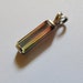 Vintage Watermelon Tourmaline Bi Color Pendant OOAK