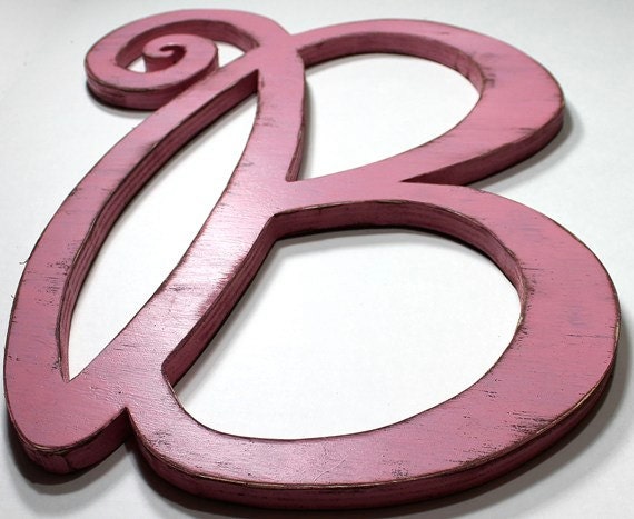 18 Inch Wooden Letter B Wedding Decor 18 Inch