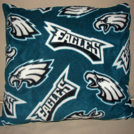 NFL football Philadelphia Eagles soft fleece pillow