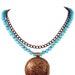 Turquoise and Copper Necklace