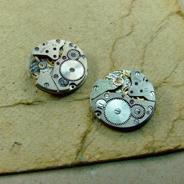 Vintage Watch Movements Set Of 2 C27 Haute Juice