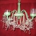 Vintage Candle Chandelier Cottage Chic Chandelier Shabby Chic Romantic Chandelier