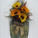Fall Wreath, Country Wreath, Autumn Wreath, Wreath, Sunflower Wreath, Summer Wreath, Wreath